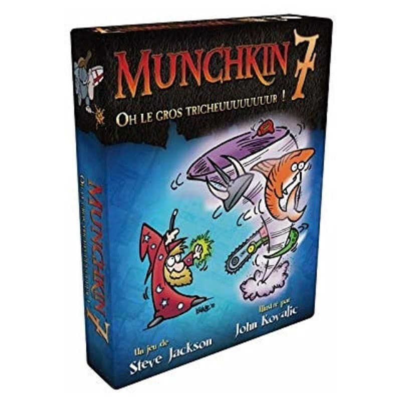 Asmodee - Jeu de société - Munchkin - Extension 7 Oh le gros tricheuuuuuur