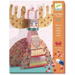 Djeco - DJ09665 - Coloriages - Arty paper Miss Bliss