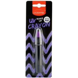 Déguisement - Crayon de maquillage effet UV - Violet