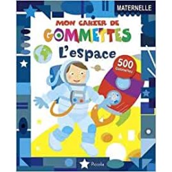 Mon cahier de gommettes - L' espace