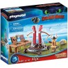 Playmobil - 9461 - Dragons - Gueulfor avec baliste lance-mouton