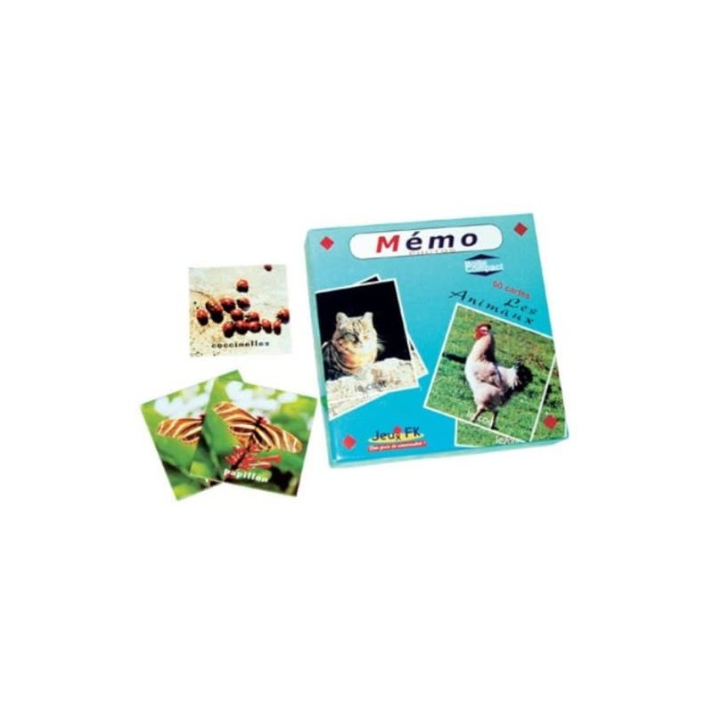 Jeux FK - Jouet Premier Age - Mémo animaux