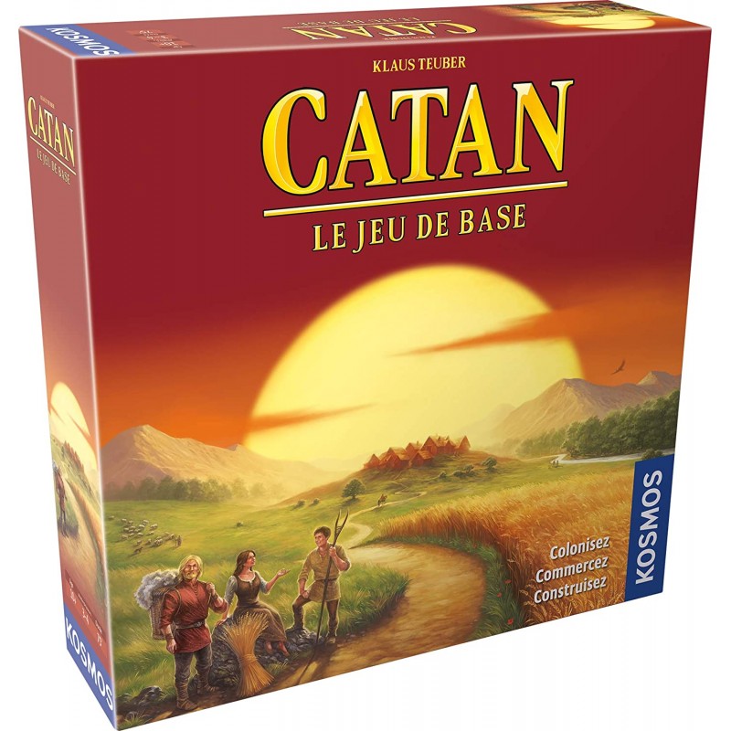 Asmodee - Jeu de société - Catan - Jeu de base