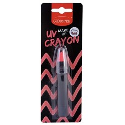 Déguisement - Crayon de maquillage effet UV - Rouge
