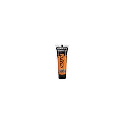 Déguisement - Tube de peinture UV corps et visage - Orange fluo - 10 ml