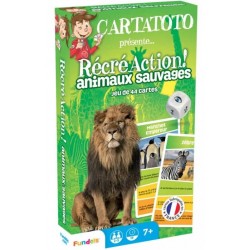 Jeu de société - Cartatoto - Les animaux sauvages