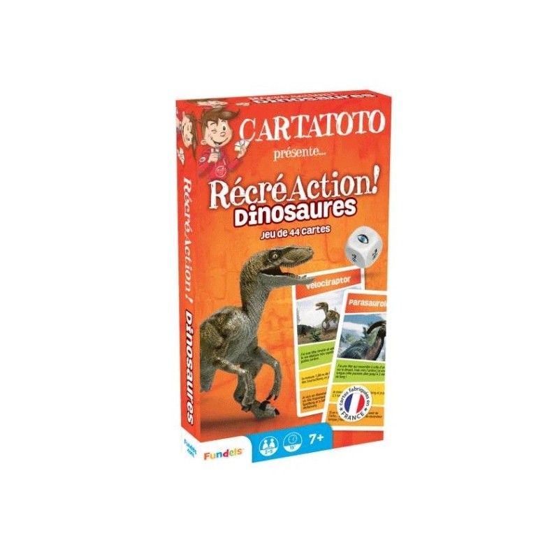 Jeu de société - Cartatoto - Les dinosaures