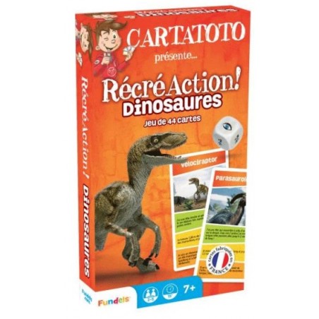 Jeu de société - Cartatoto - Les dinosaures