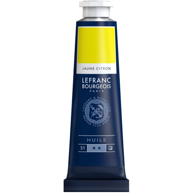 Lefranc Bourgeois - Huile - Fine 40ml - Jaune Pale