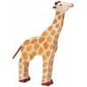 Holztiger - Figurine animal en bois - Girafe tête haute