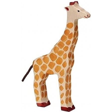 Holztiger - Figurine animal en bois - Girafe