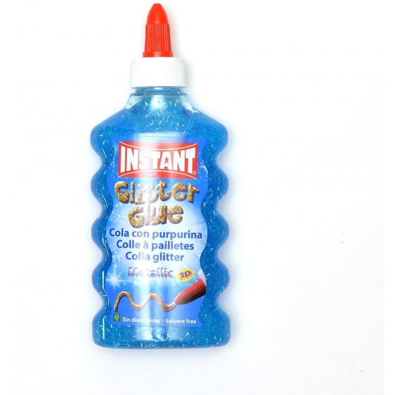 Graine Créative - Loisirs créatifs - Instant - Colle liquide pailletée - 180 ml - Coloris aléatoire