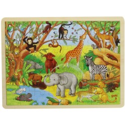 Goki - Puzzle en bois - 48...