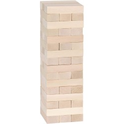 Goki - Jeu de société - Tour infernale en bois - Jenga