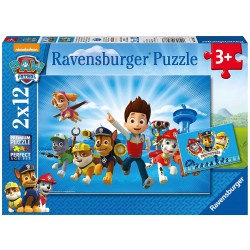 Ravensburger - Puzzles 2x12 pièces - Ryder et la Pat?Patrouille