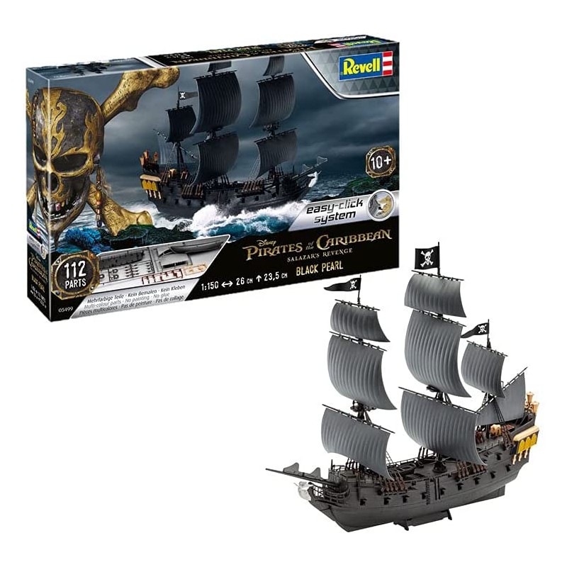 Revell - 5499 - Easy-Click Bateau - Easy-click black pearl