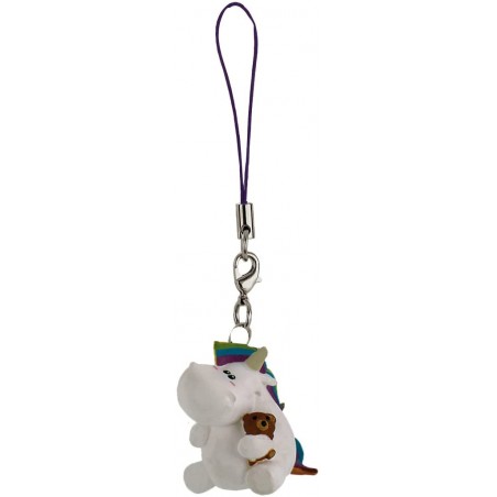 Bully - Figurine - 44400 - Porté clé - Chubby Unicorn - Licorne potelée