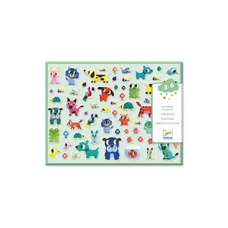 Djeco - DJ09079 - Stickers des petits - Mes petits amis