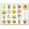 Djeco - DJ09087 - Stickers des petits - Le jardin