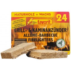 Favorit - Allume Barbecue 24 Bâtonnets