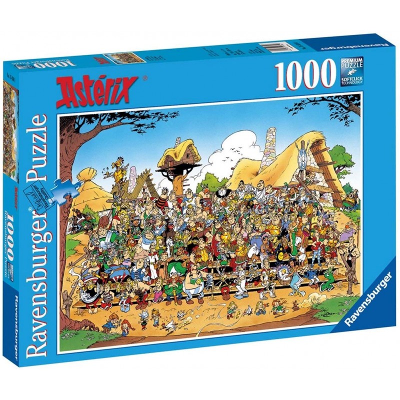 Ravensburger - Puzzle 1000 pièces - Photo de famille - Astérix