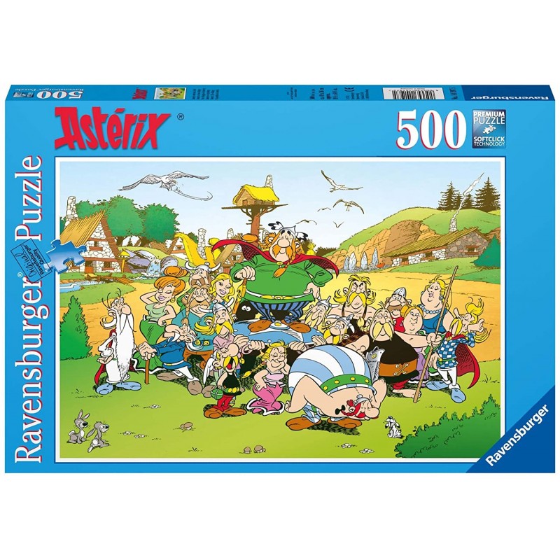 Ravensburger - Puzzle 500 pièces - Astérix au village