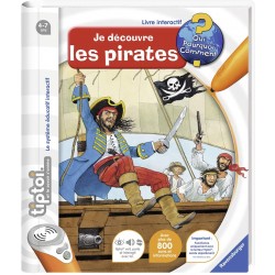 Ravensburger - Livre interactif tiptoi - Je découvre les pirates