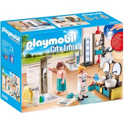 Playmobil - 9268 - La maison moderne - Salle de bain avec douche à l'italienne