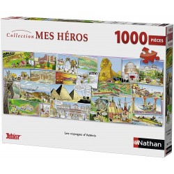 Ravensburger - Puzzle 1000 pièces - Les voyages d'Astérix