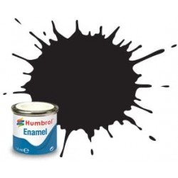 Humbrol - Enamel H21 - Peinture - Noir brillant - 50 ml