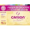 Canson - Beaux arts - Pochette de papier couleurs claires - 12 feuilles - A4 - 150 g/m2