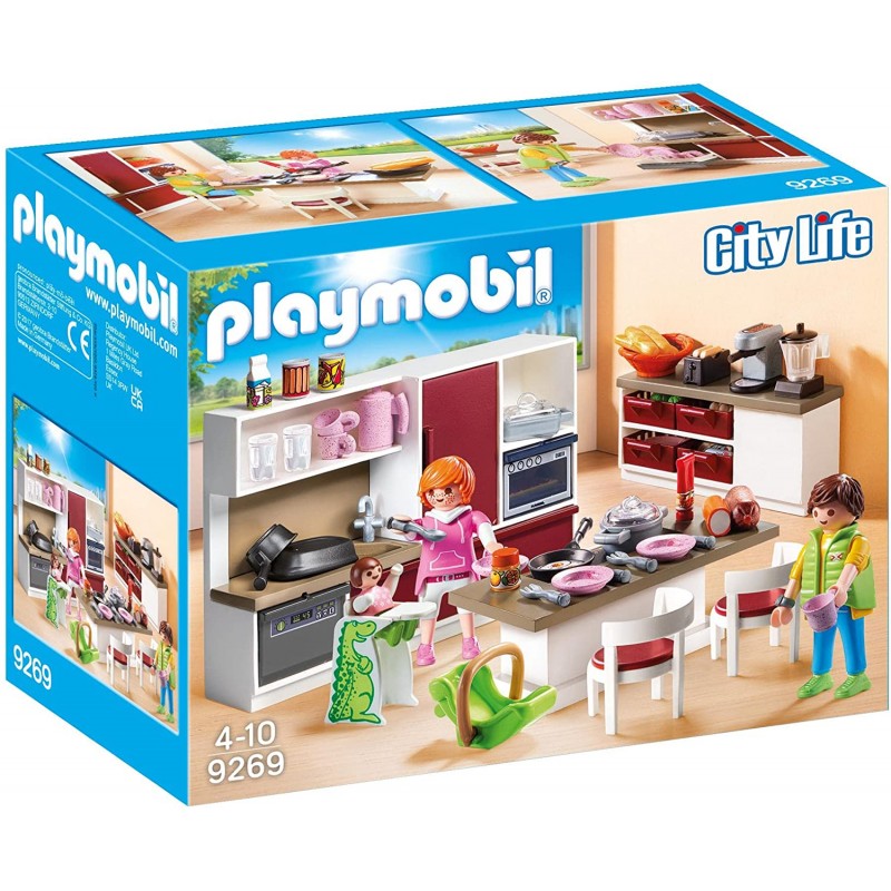 Playmobil - 9269 - La maison moderne - Cuisine aménagée