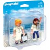 Playmobil - 9216 - Duo figurines - Hôte et hôtesse de croisière