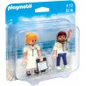 Playmobil - 9216 - Duo figurines - Hôte et hôtesse de croisière