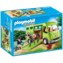 Playmobil - 6928 - Country - Cavalier avec van et cheval
