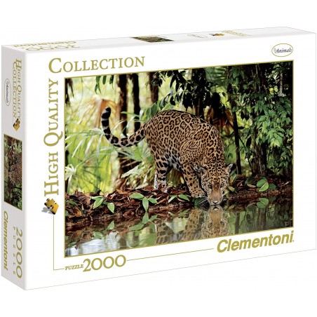 Clementoni - Puzzle 2000 pièces - Léopard