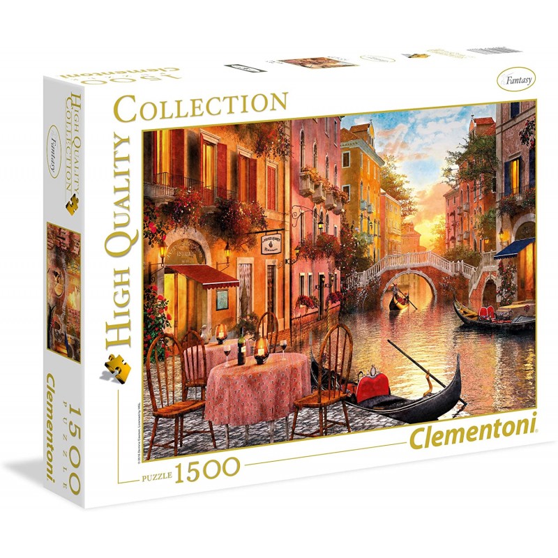 Clementoni - Puzzle 1500 pièces - Venise