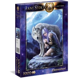 Clementoni - 39465 - Anne Stokes Collection Puzzle - Protector - 1000 Pièces