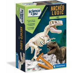 Clementoni - Jeu scientifique - Coffret archéologue - Dinosaure - Tyrannosaure