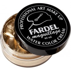 Fardel - Déguisement - Pot de maquillage - Color Cream - Métal doré