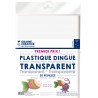 PW International - Plastique dingue Transparent, Sachet de 30 Feuilles de 260 x 200 mm, 3 Ans et Plu