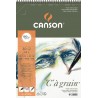 Canson - Beaux arts - Bloc à spirales grain blanc - 30 feuilles - A3 - 180 g/m2