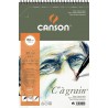 Canson - Beaux arts - Bloc à spirales grain blanc - 30 feuilles - A4 - 180 g/m2