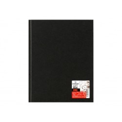 Canson - Beaux arts - Carnet Art Book noir - 100 feuilles de croquis - A4 - 100 g/m2