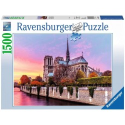 Ravensburger - Puzzle 1500 pièces - Pittoresque Notre-Dame