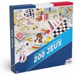 Ducale, le jeu français Coffret 200 Jeux pour Tous-Les Grands Classiques Famille & Enfant, 10011364