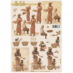 KARS - Feuille 3D - Africaines