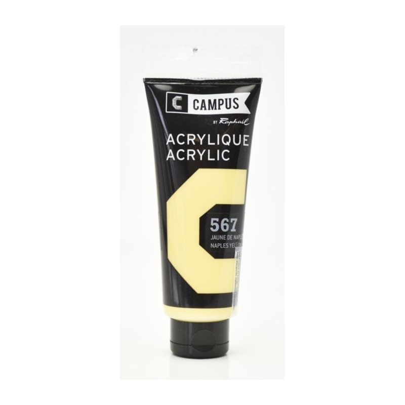Raphaël - Acrylique 100 ml - Jaune Naples