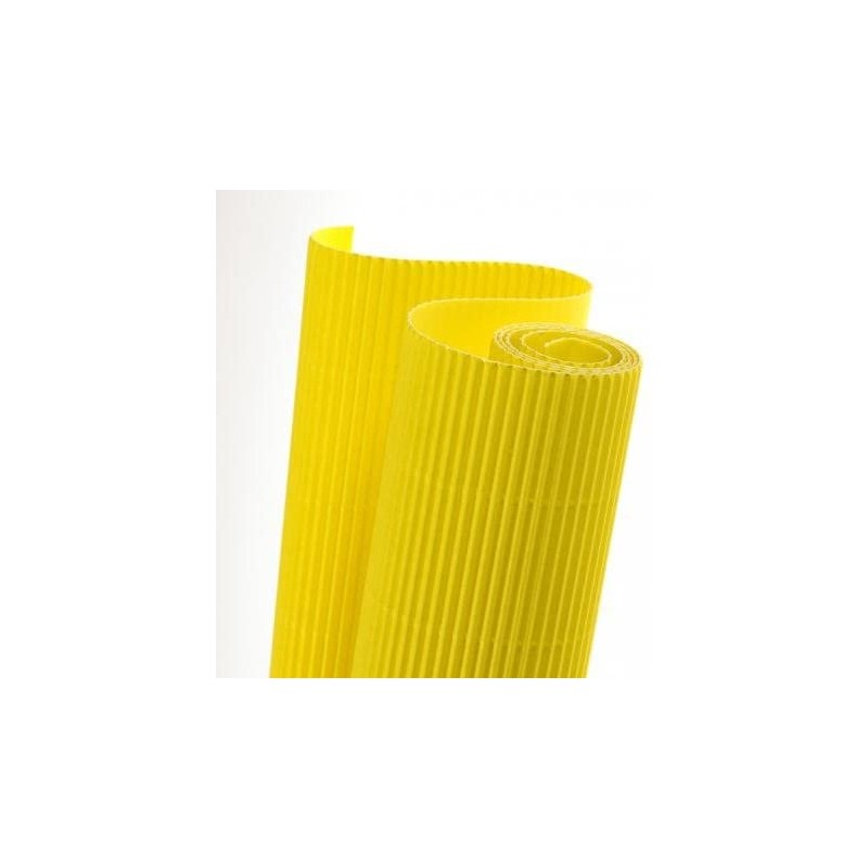 Canson Rouleau 50 x 70 cm - Carton ondulé jaune