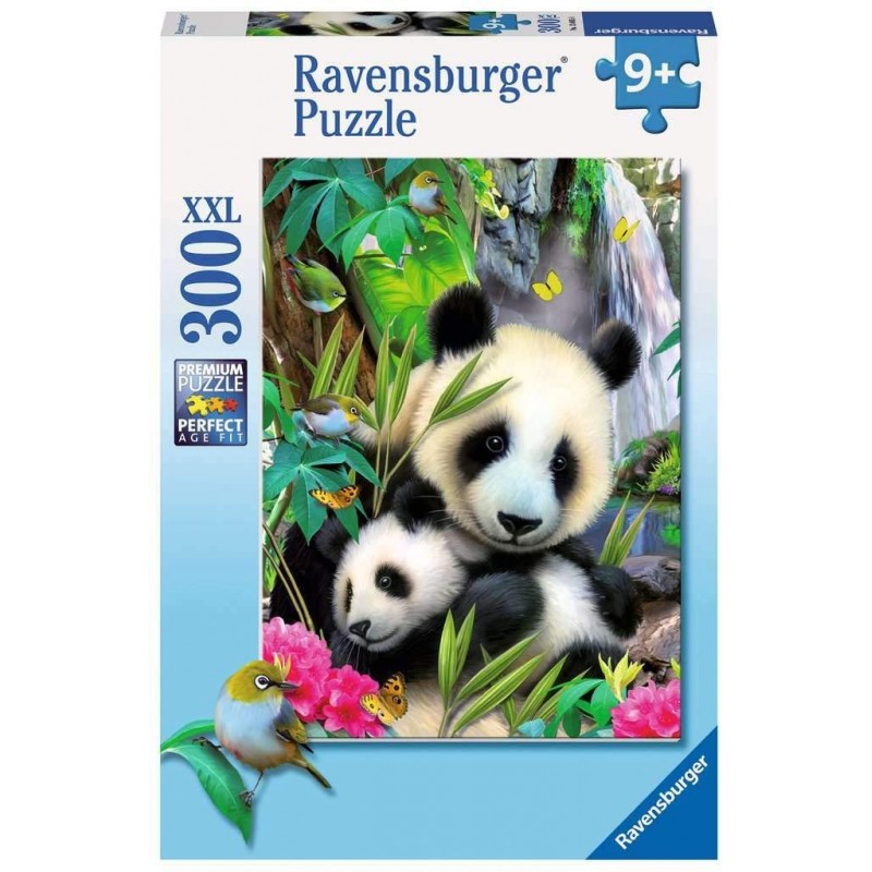 Ravensburger - Puzzle 300 pièces XXL - Charmants pandas